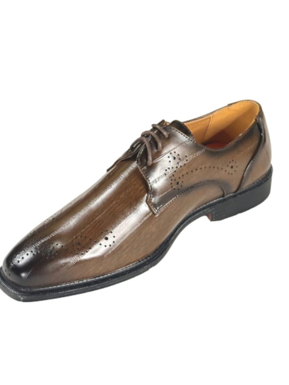 Antonio Cerrelli 6712 Men's Ch Brown Lace Up Dress Shoes